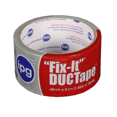 Intertape IPG Fix-It 1.88 in. W X 10 yd L Silver Duct Tape 6910
